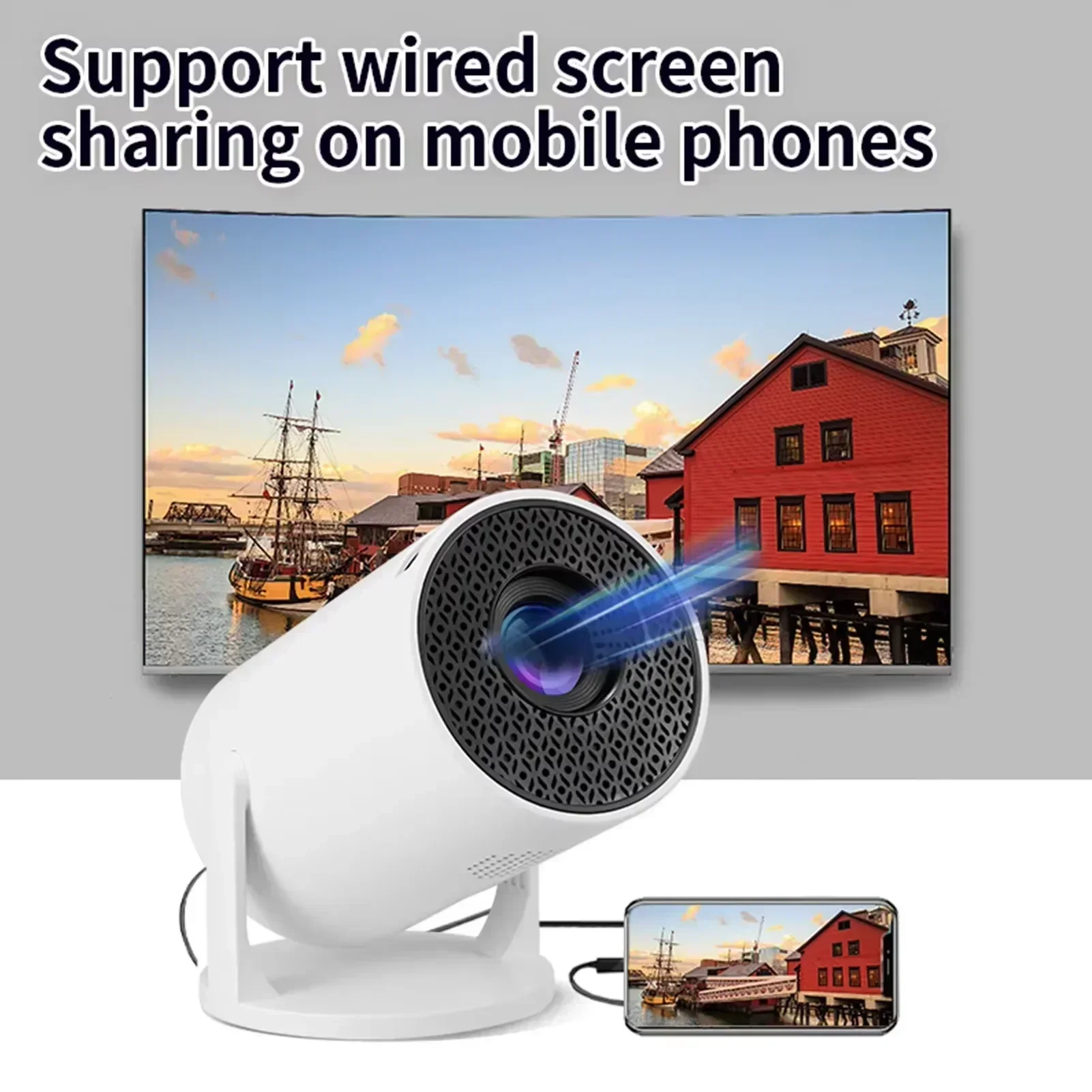 New SmartProjector Mini HY300  - Home Cinema Mini ulasan dan harga