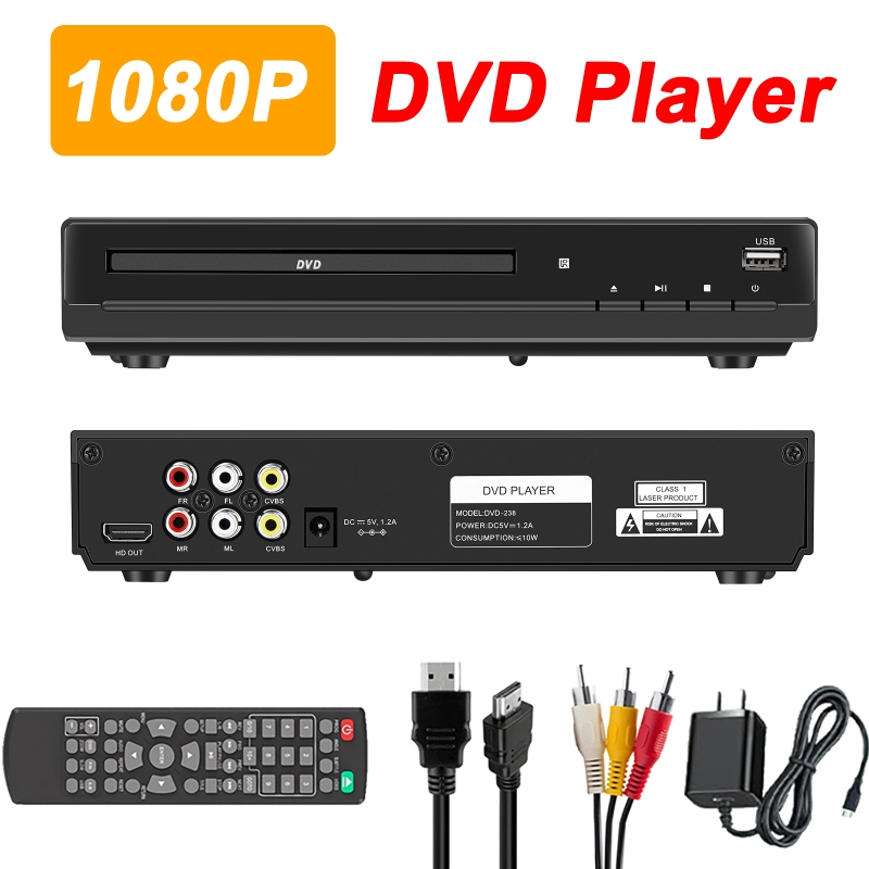 DVD Player 1080P HD Discs Play - Home Cinema Dvd ulasan dan harga