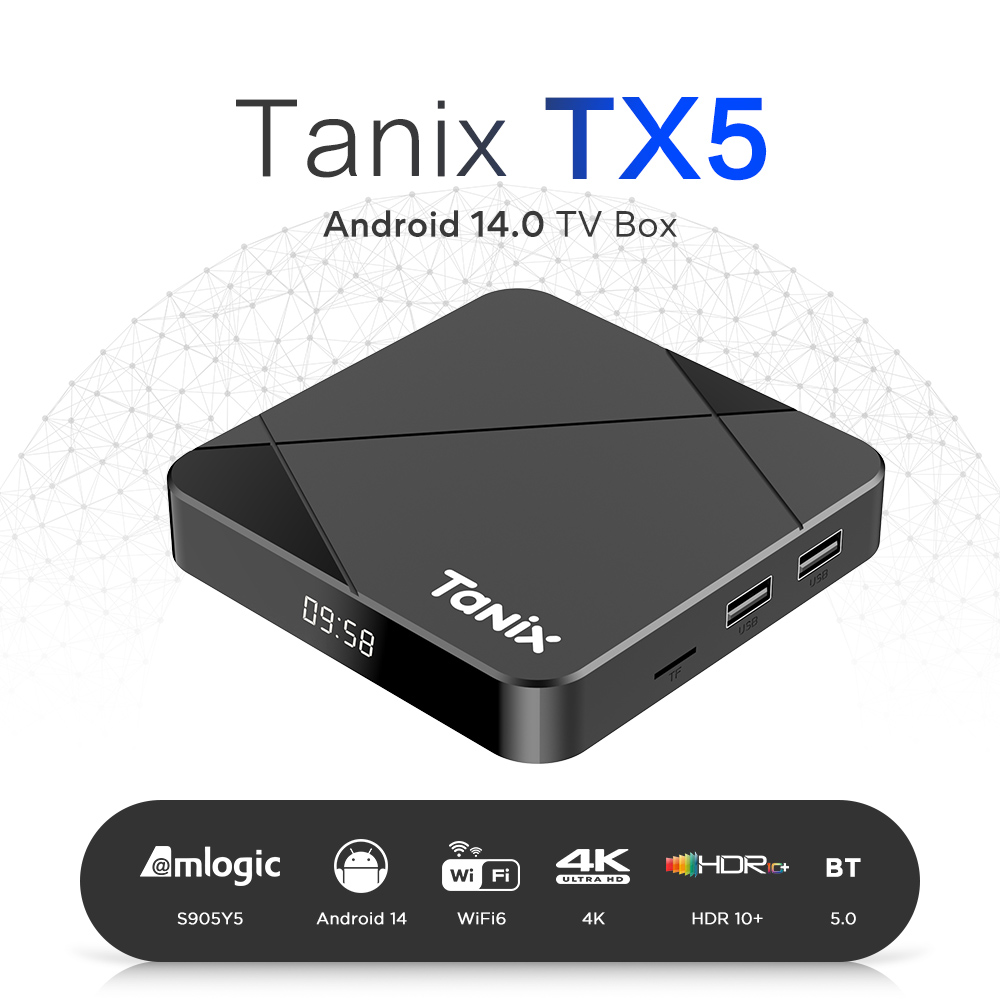 Original Tanix TX5 Android14 T - Home Cinema Media Player ulasan dan harga