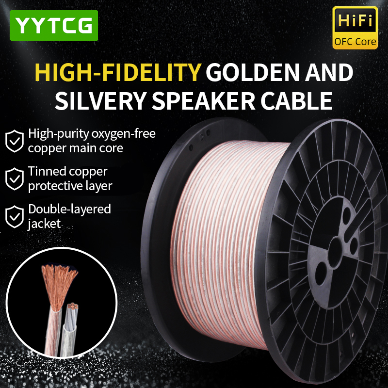 YYTCG DIY HIFI Audio Cable Oxy - Home Cinema Sound System ulasan dan harga