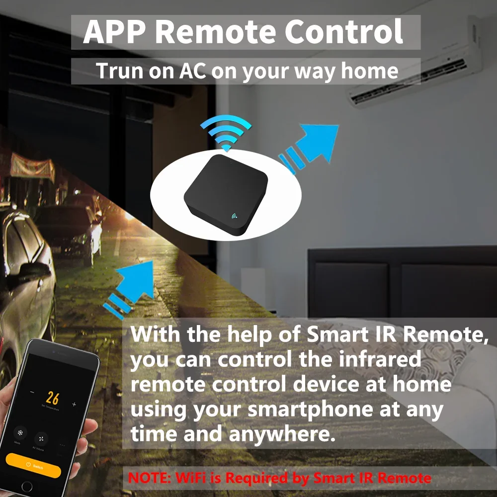 IR Remote Control Smart WiFi U - Home Cinema Dvd ulasan dan harga