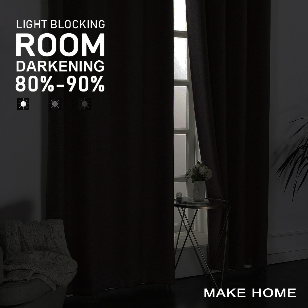 Little Star Waves Printed Blac - Blackout Curtain Thick ulasan dan harga