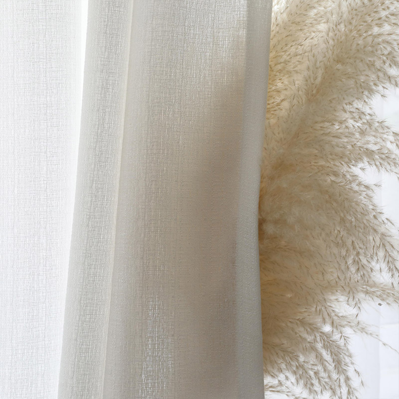 Fonflora Modern Solid White Th - Blackout Curtain Thick ulasan dan harga