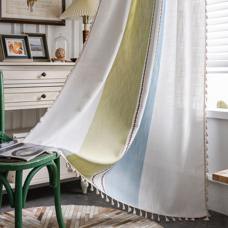 American Style Thick Cotton Li - Blackout Curtain Thick ulasan dan harga