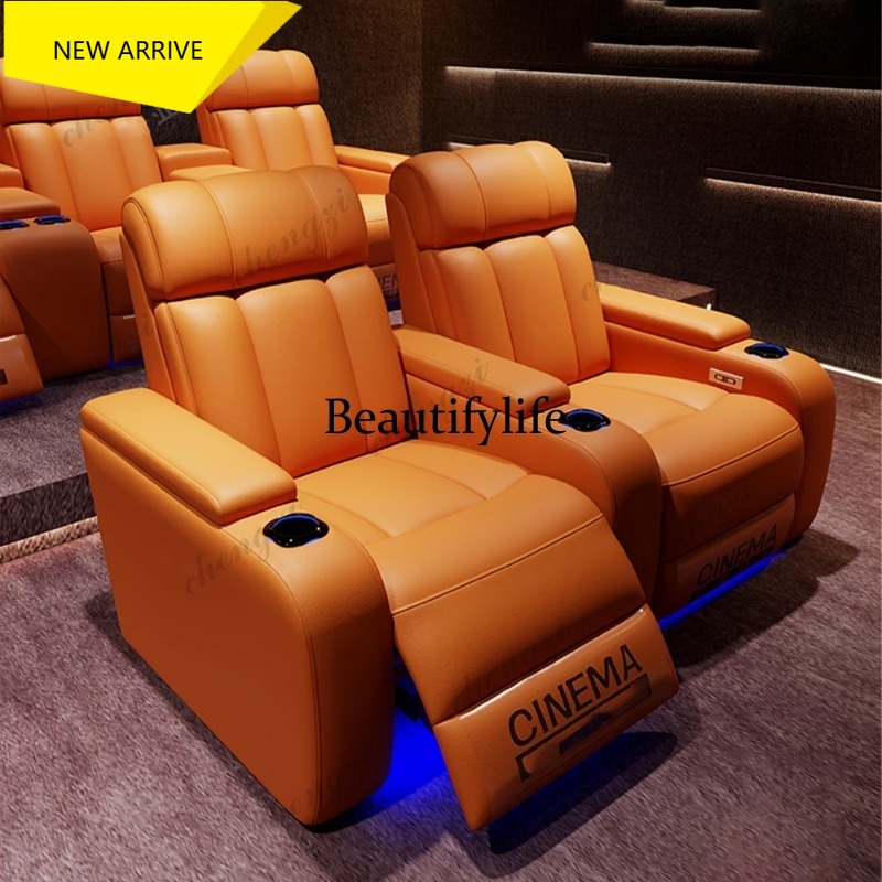 G153 Luxury Genuine Leather El - Home Cinema Luxury ulasan dan harga