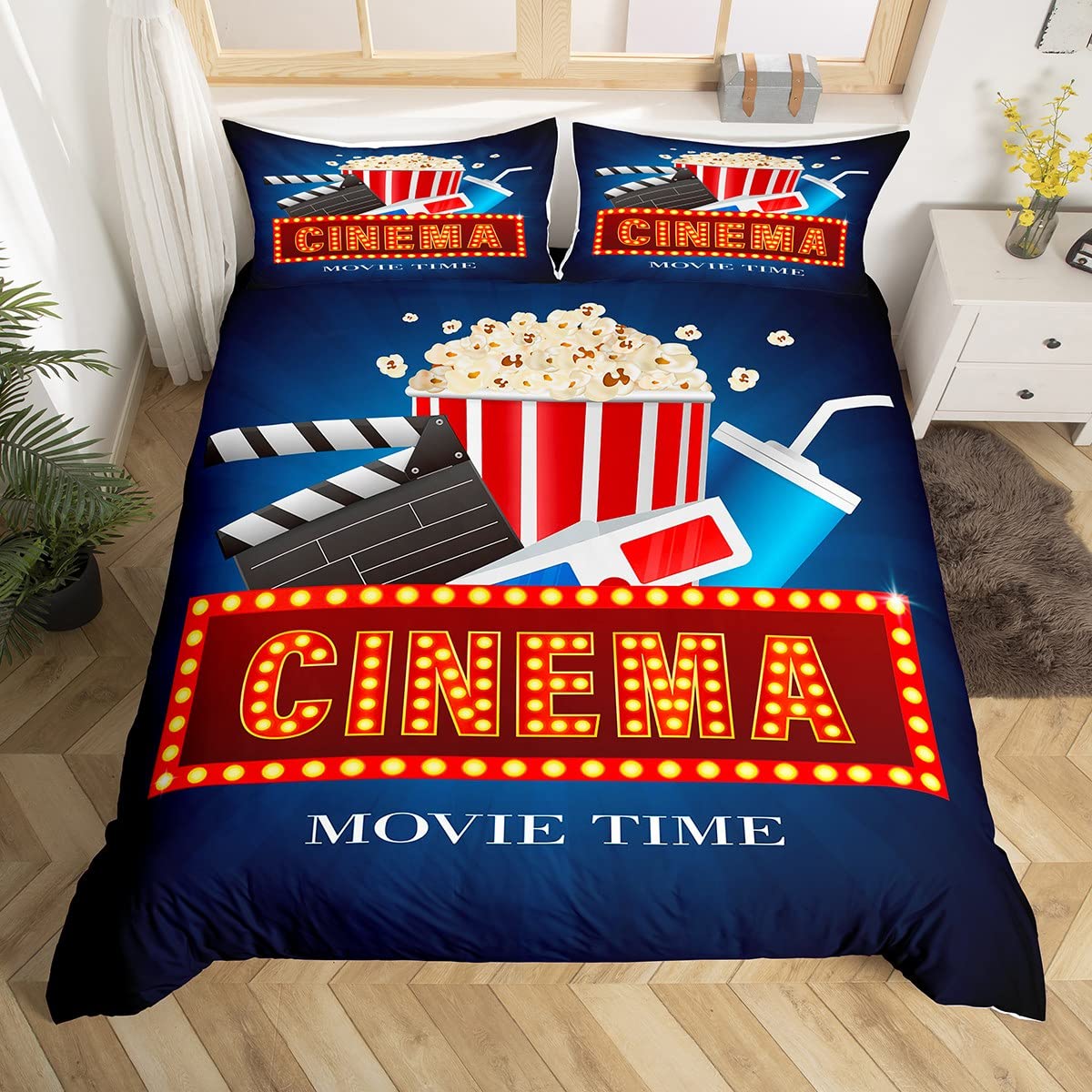 Vintage Cinema Ticket Duvet Co - Home Cinema Tickets ulasan dan harga
