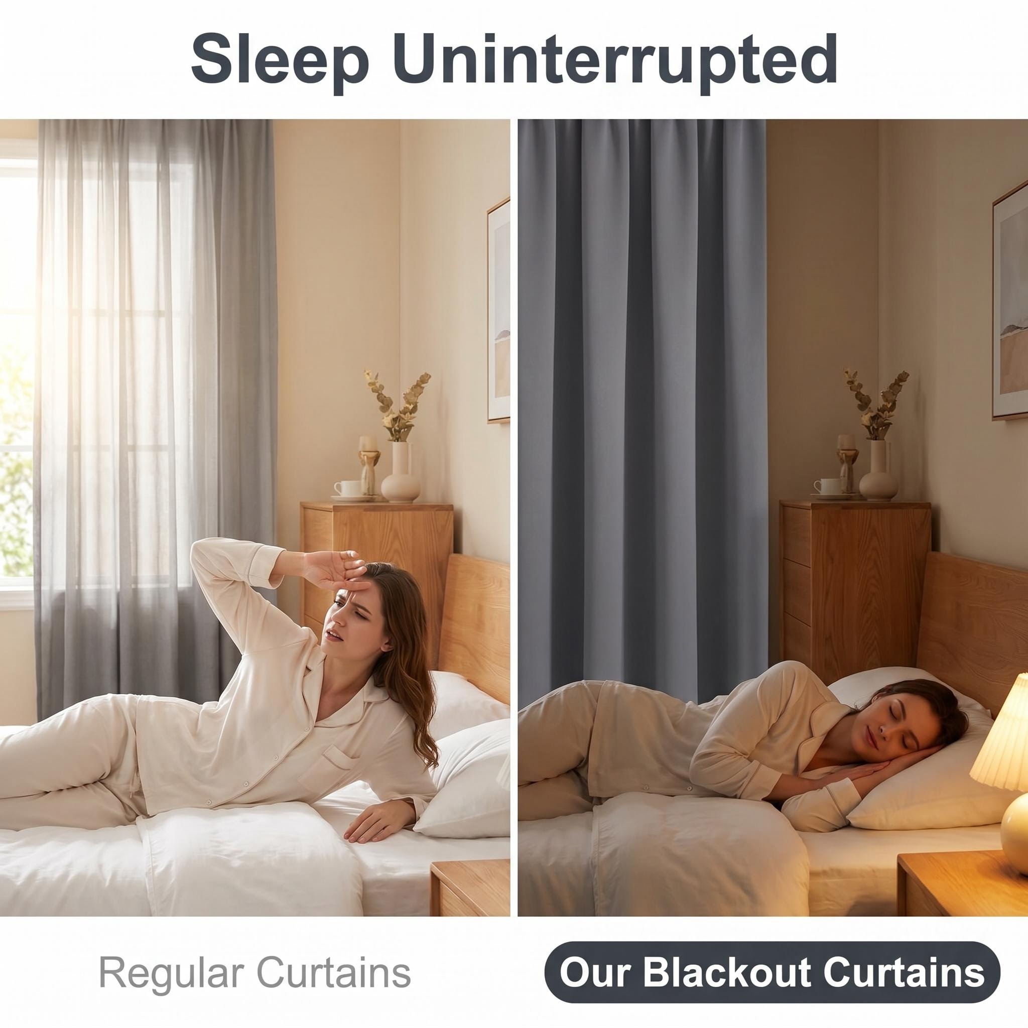 100% Full Blackout Curtains, D - Blackout Curtain Thick ulasan dan harga