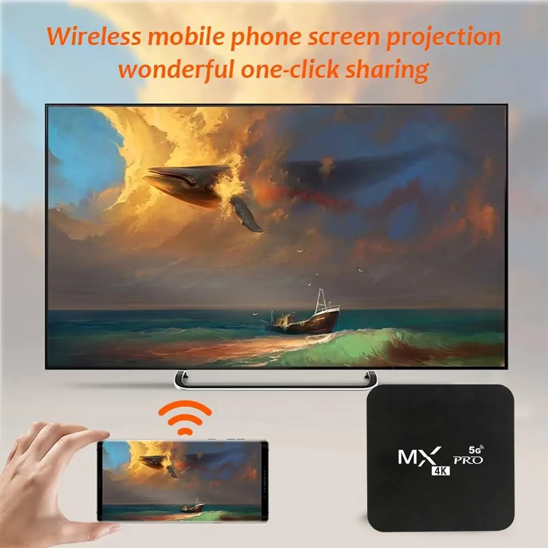 MX-Pro Smart TV Box 4K HD Andr - Home Cinema Atmos ulasan dan harga