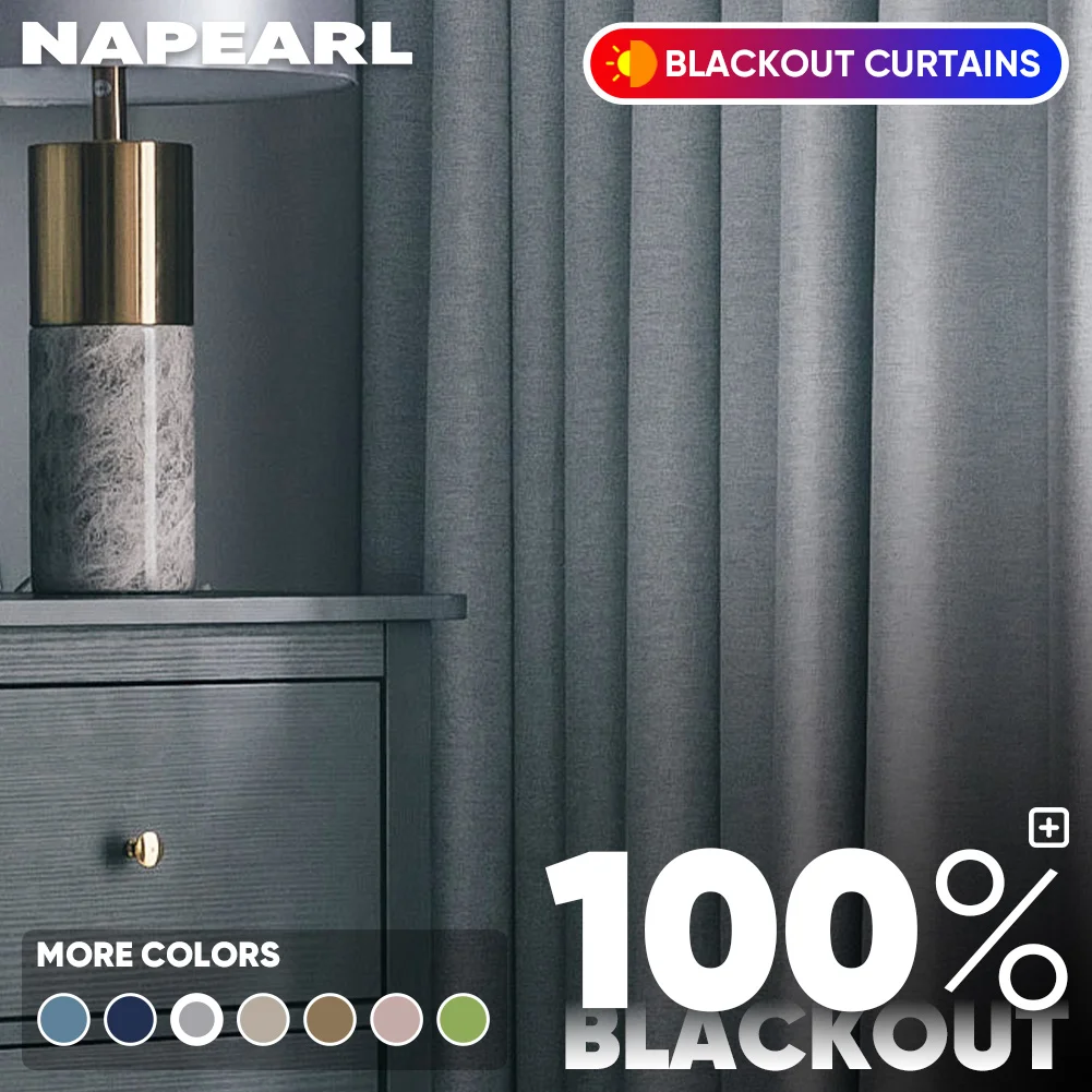 100% Blackout Curtains Window  - Blackout Curtain Thick ulasan dan harga