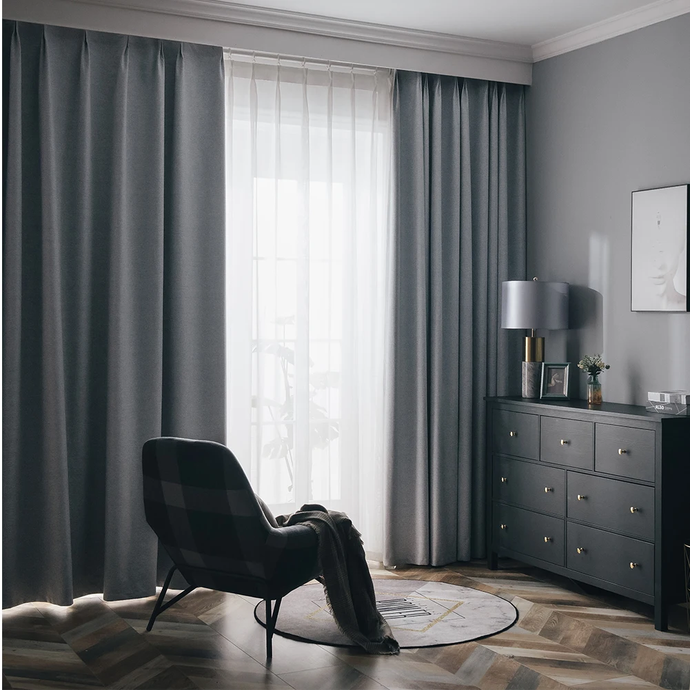 100% Blackout Curtains Window  - Blackout Curtain Thick ulasan dan harga