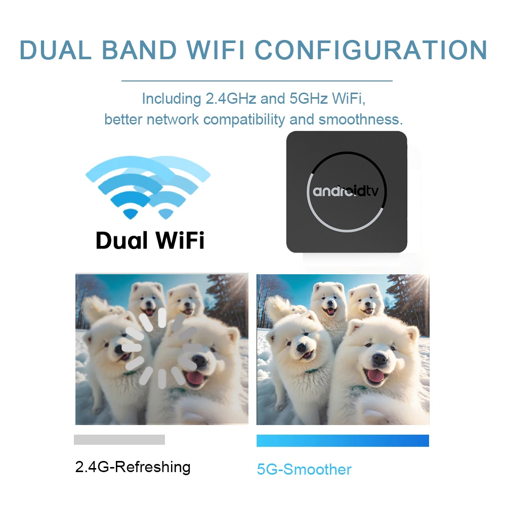 Android 14 Smart TV Box Q10 Al - Home Cinema Media Player ulasan dan harga