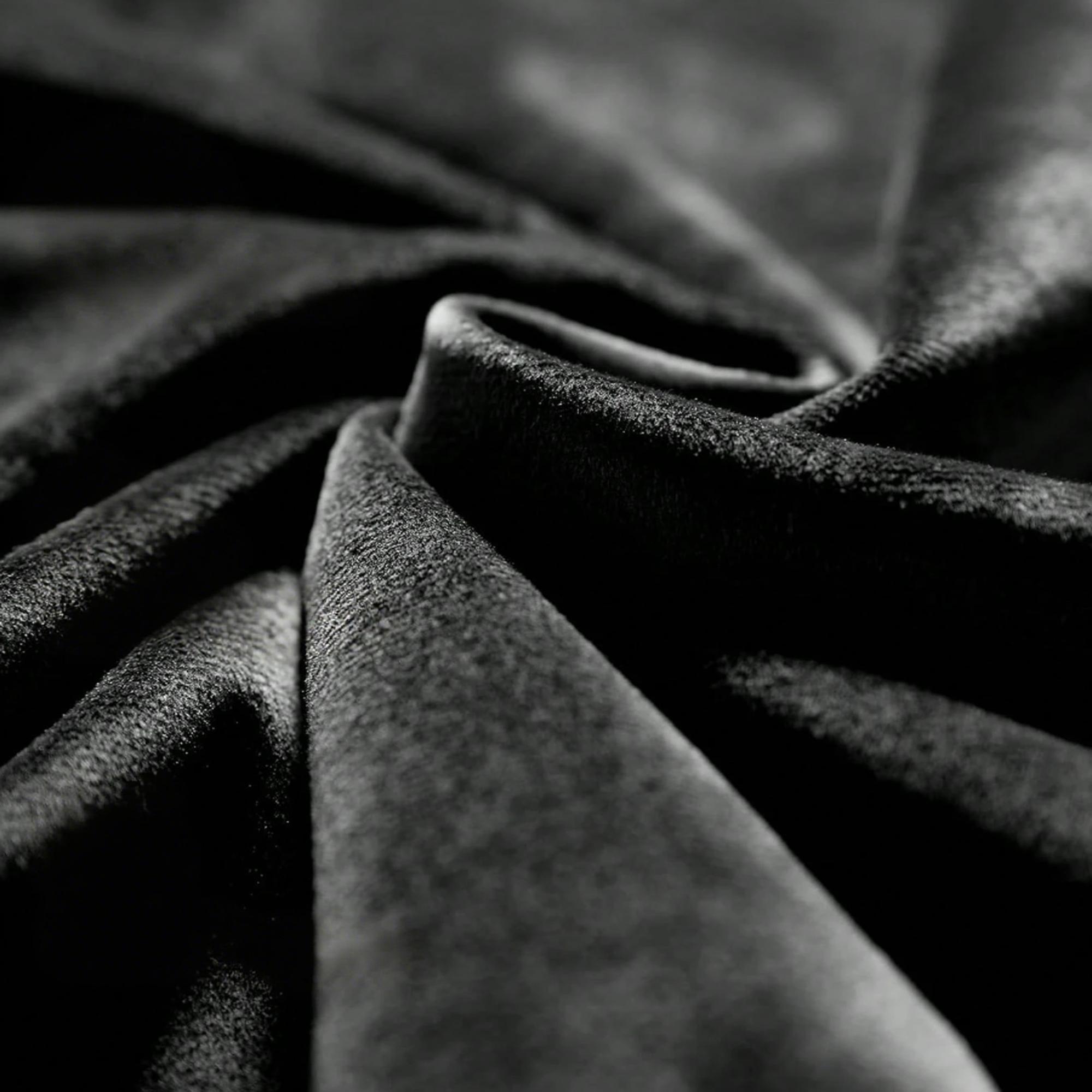 1pc Black Velvet Blackout Curt - Blackout Curtain Thick ulasan dan harga