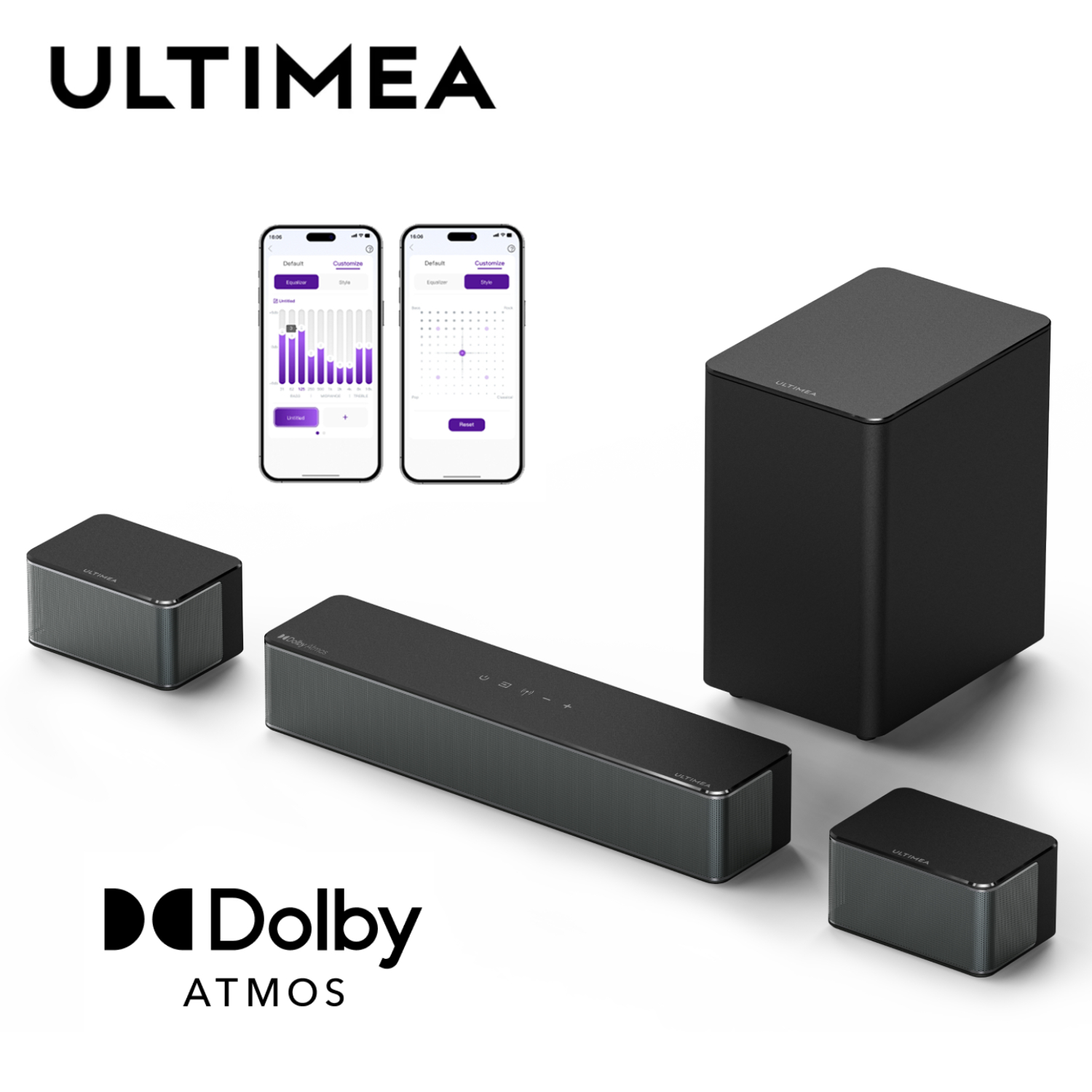 ULTIMEA Poseidon M4T Soundbar  - Home Cinema Atmos ulasan dan harga