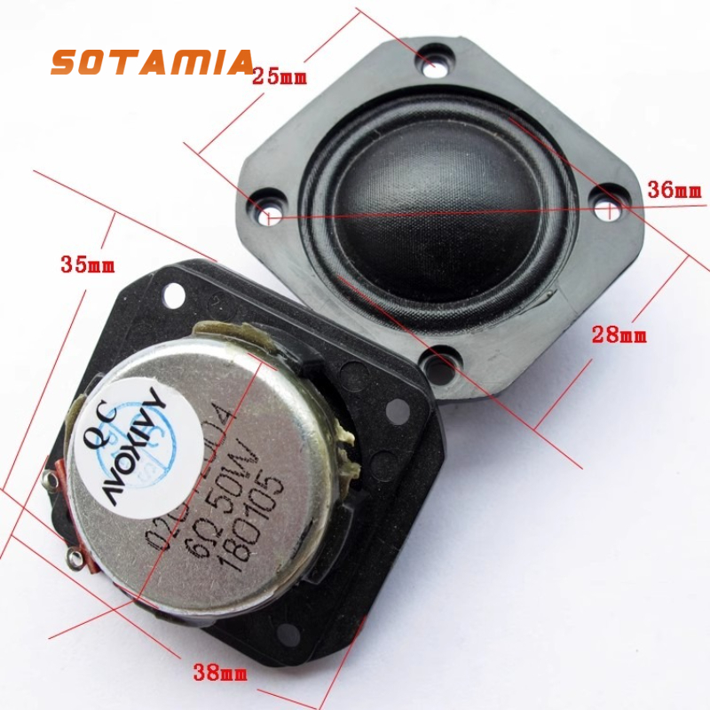 SOTAMIA 2PCS 1.25 Inch Mini Au - Home Cinema Mini ulasan dan harga