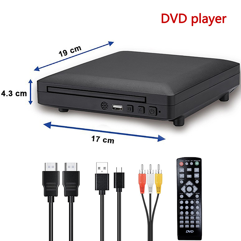 Mini DVD Player 1080P Full HD  - Home Cinema Dvd ulasan dan harga