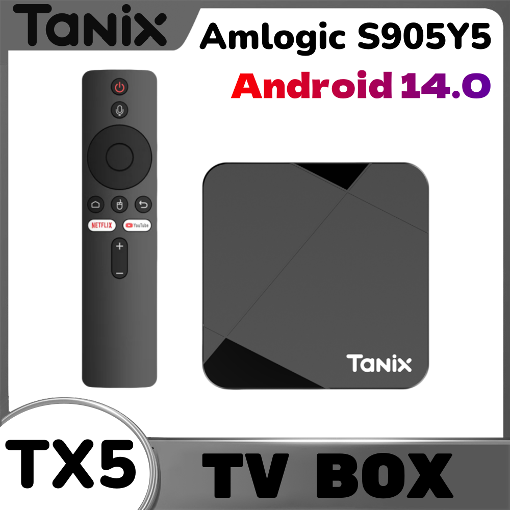 Original Tanix TX5 Android14 T - Home Cinema Media Player ulasan dan harga