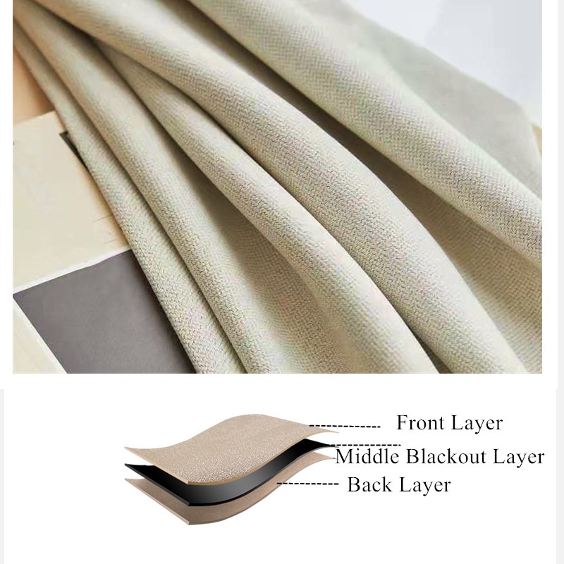 310cm Height 75-90% Blackout L - Blackout Curtain Thick ulasan dan harga