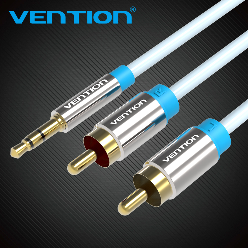 Vention RCA Cable 3.5 to 2rca  - Home Cinema Sound System ulasan dan harga